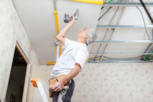 custom ceiling installation
